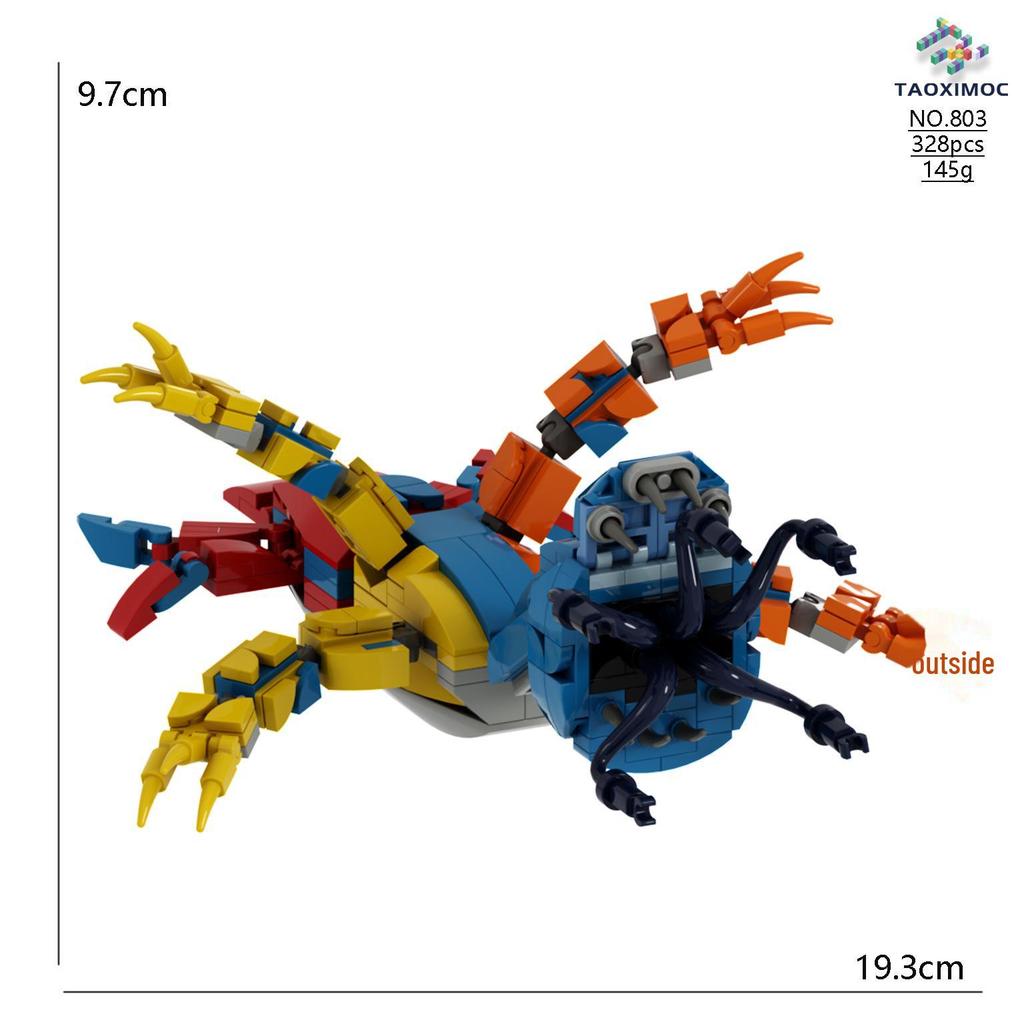 Poppy3 Smiling Critters: Sleepy Cat Building Blocks