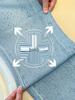 Spring 2026 Women's Retro Wide-Leg Rhinestone Jeans