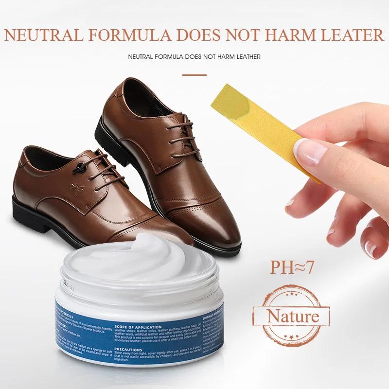Leather Cream Leather Conditioner for Leather Pant Bag Shoes Furniture Car Seats Polishing Nourishment Care Leather Maintenance