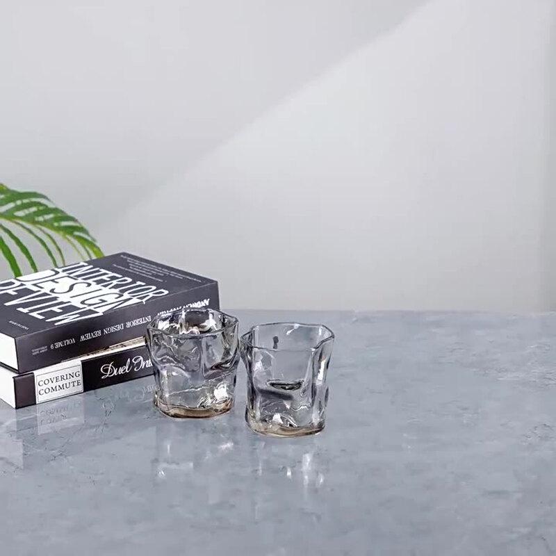 Glass Beverage Cup Set