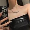 Fashion Collarbone Chain Simple Stainless Steel Short Necklace Adjustable Chain Necklace Fashion Jewelry for Any Occasion