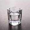 Drinking Glasses Set of 12 Square Glass Transparent Mini Capacity 70ml Creative Milk Tea Drinks Cups Red Wine Glass Coffee Cup