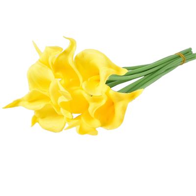 Mini Künstliche PU Calla Lilie Echte Haptik Kunstblume Fotografie Kunstblume Heimdekoration