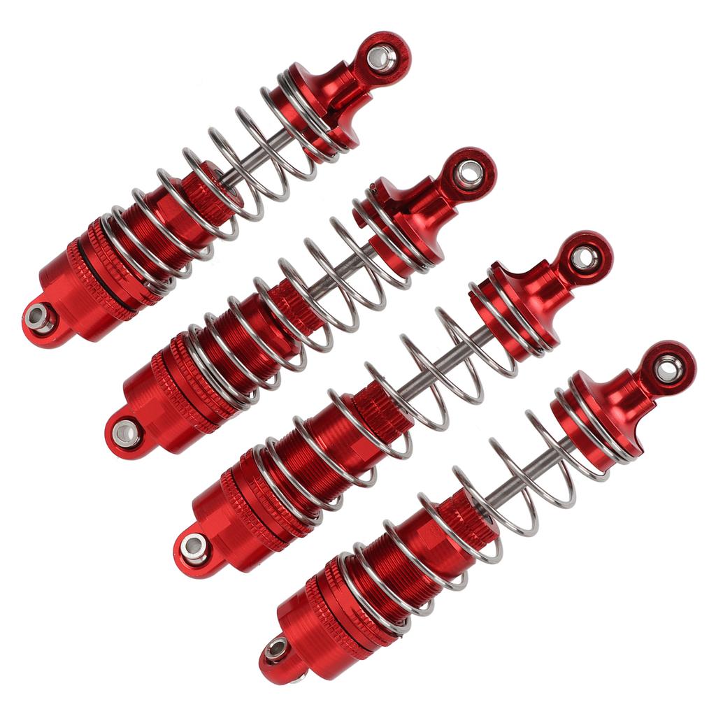 4PCS All Metal Damper for 104001 1Celsius10 RC Car Upgrade Accessories