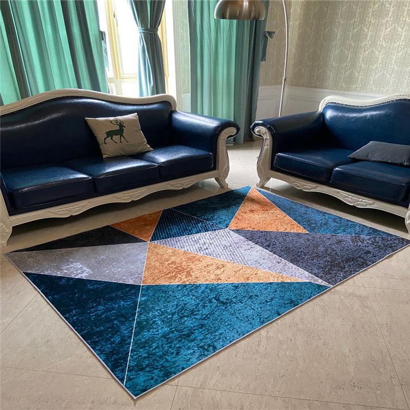 Vardagsrumsmatta Abstrakta Mattor Sovrum Konst Klädkammare Rumsdekoration Matta Halkfri Matta