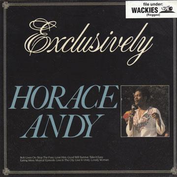 

CD HORACE ANDY - Exclusively WRCD107 Wackies EU 1982 Europe Reggae, Ska & Dub