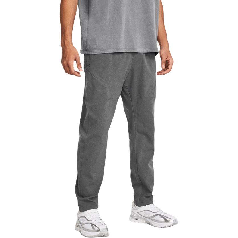 Under Armour Ua Unstoppable Solid Pocket Drawstring Woven Casual Pants Men Pants Rhino-Gray 1383033-025
