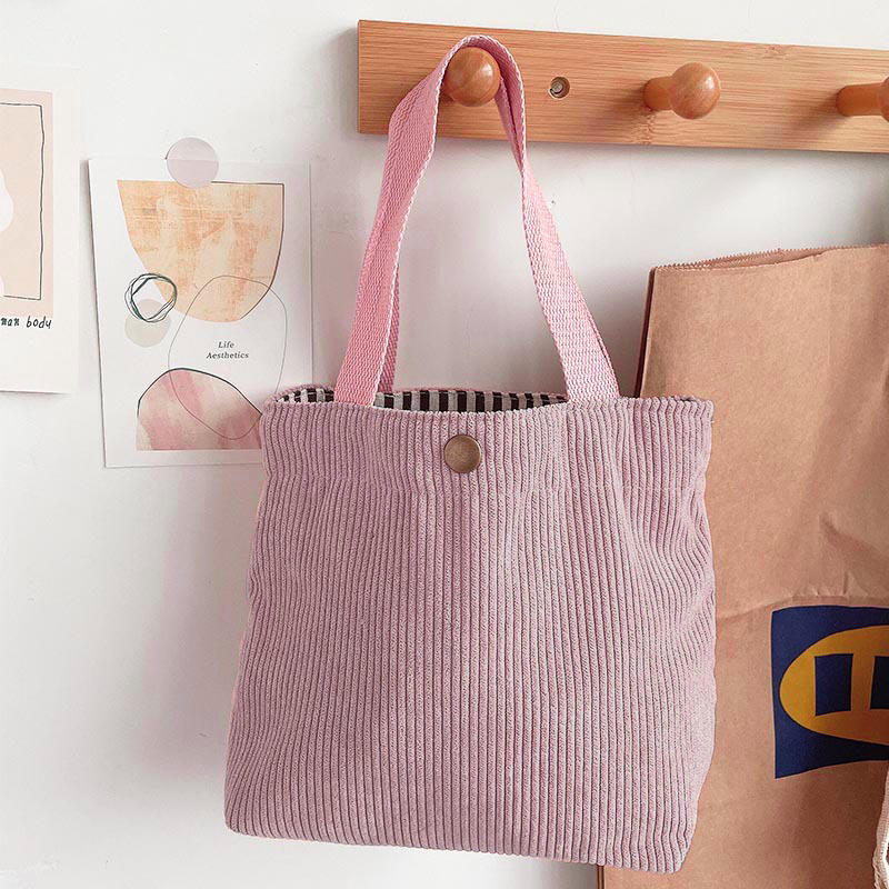 Cute Tote Bag Woman Girls Lady Travel Shopping Cloth Handbags Lunch Bag Small Portable Hand Pouch Bag Organizer