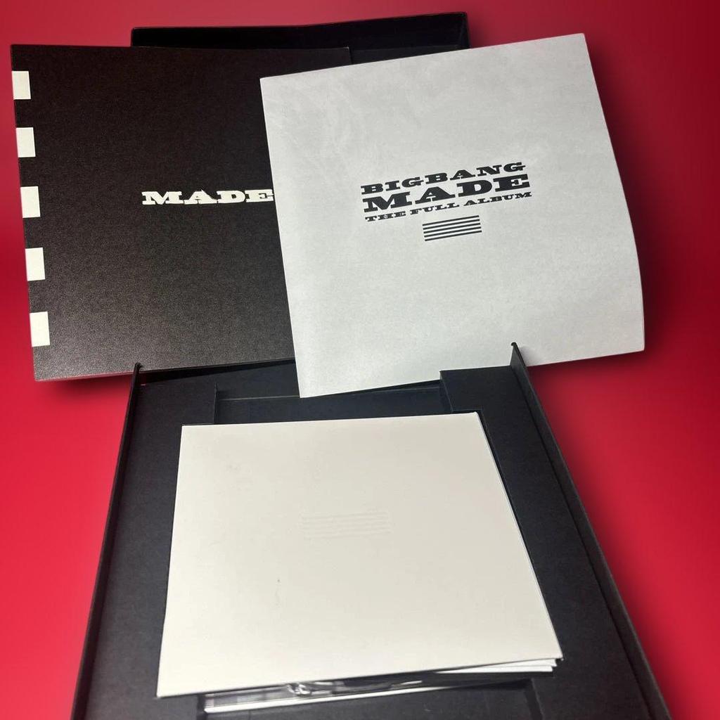 [USED] BIGBANG MADE THE FULL ALBUM with trading card