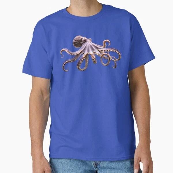 Sea Life Ocopus Classic Tshirt Made In Usaaus Tshirt S2xl S