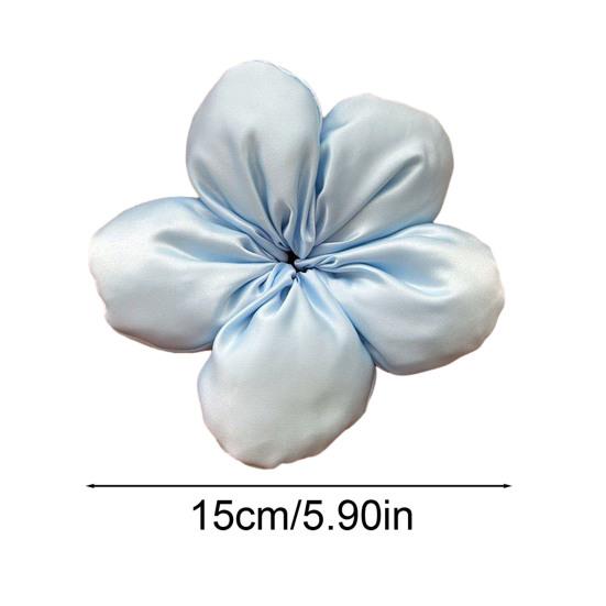 Haarseil für Frauen, großer Schwamm, Blumenform, übergroßes Haarband, leicht, tragbar, Haar-Accessoires