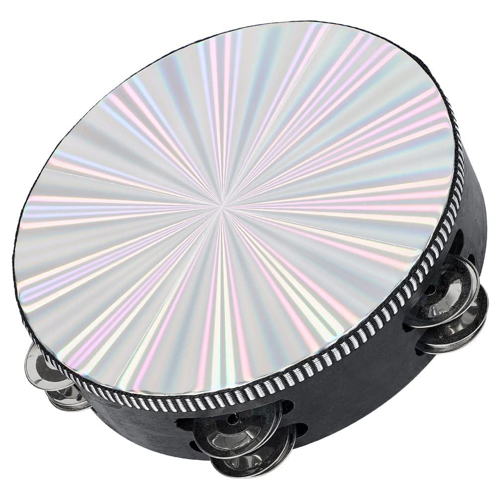 AllBright Tambourine Percussion for Karaoke, Performances, and Theater (25cm)
