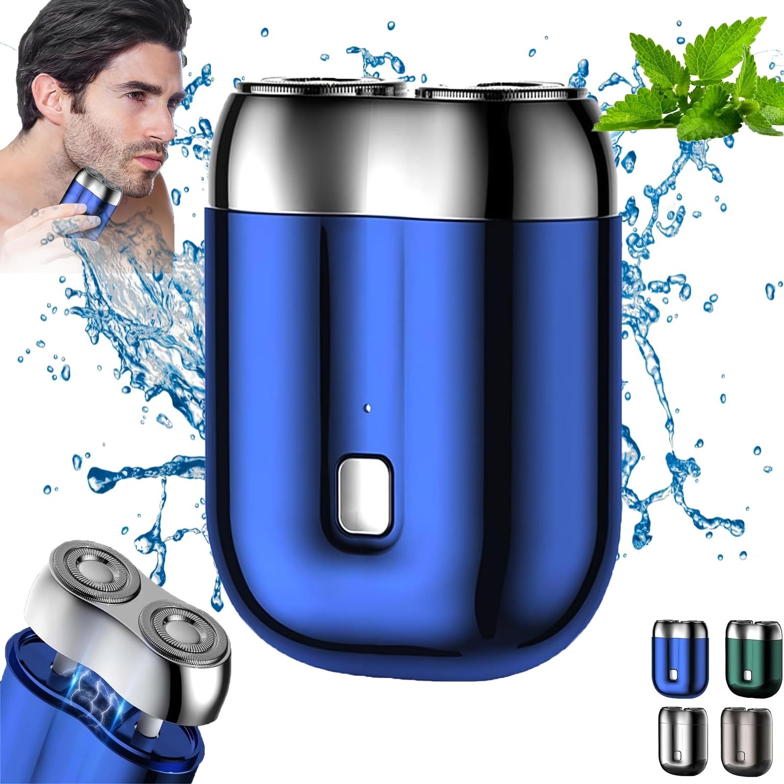 

1PACK Compact Electric Shaver - Rechargeable, Travel Friendly, Dual Blade, USB Charging, Perfect Gift for Father s Day