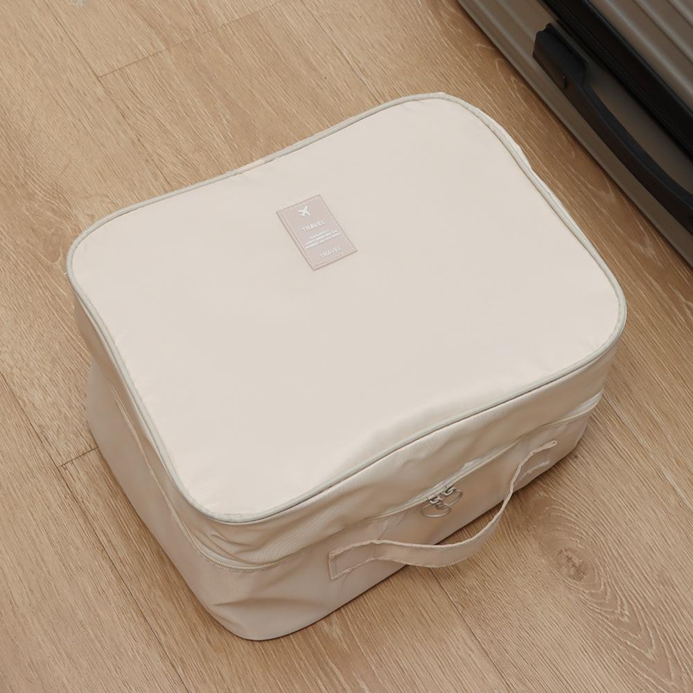 Zipper Travel Shoe Bag Multi-layer Storage Box Sneakers Storage Bag  Store 4 Pairs of Shoes