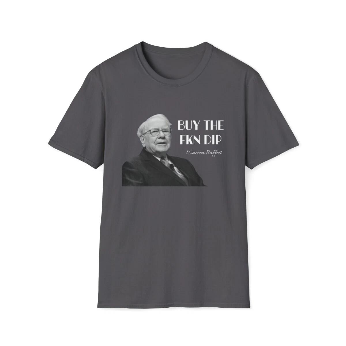 

Buy The Fkn Dip Funny Warren BuffetT-Shirt Wall Street Merch Finance Humor Gift M