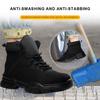 Ochranná obuv odolná proti propíchnutí Muži s ocelovou tužinkou Pracovní obuv Ženy Muži Bezpečnostní boty Mužské Zimní pracovní bezpečnostní boty Lehké