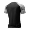 Men's Summer Short Sleeve Raglan Sleeve Henley Shirt Buttoned Neck Casual Fit Lightweight Soft Fabric Top