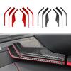 For Chevrolet Corvette C8 Z51 Z06 -2025 Carbon Fiber A-pillar Audio Horn Decoration Car Accessories Interior Cover Stickers