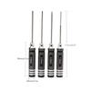 4Pcs/Set Allen Hex Screwdrivers H1.5mm/2.0mm/2.5mm/3.0mm Hexagon Screwdriver for Model Aircraft DIY Hand Tools