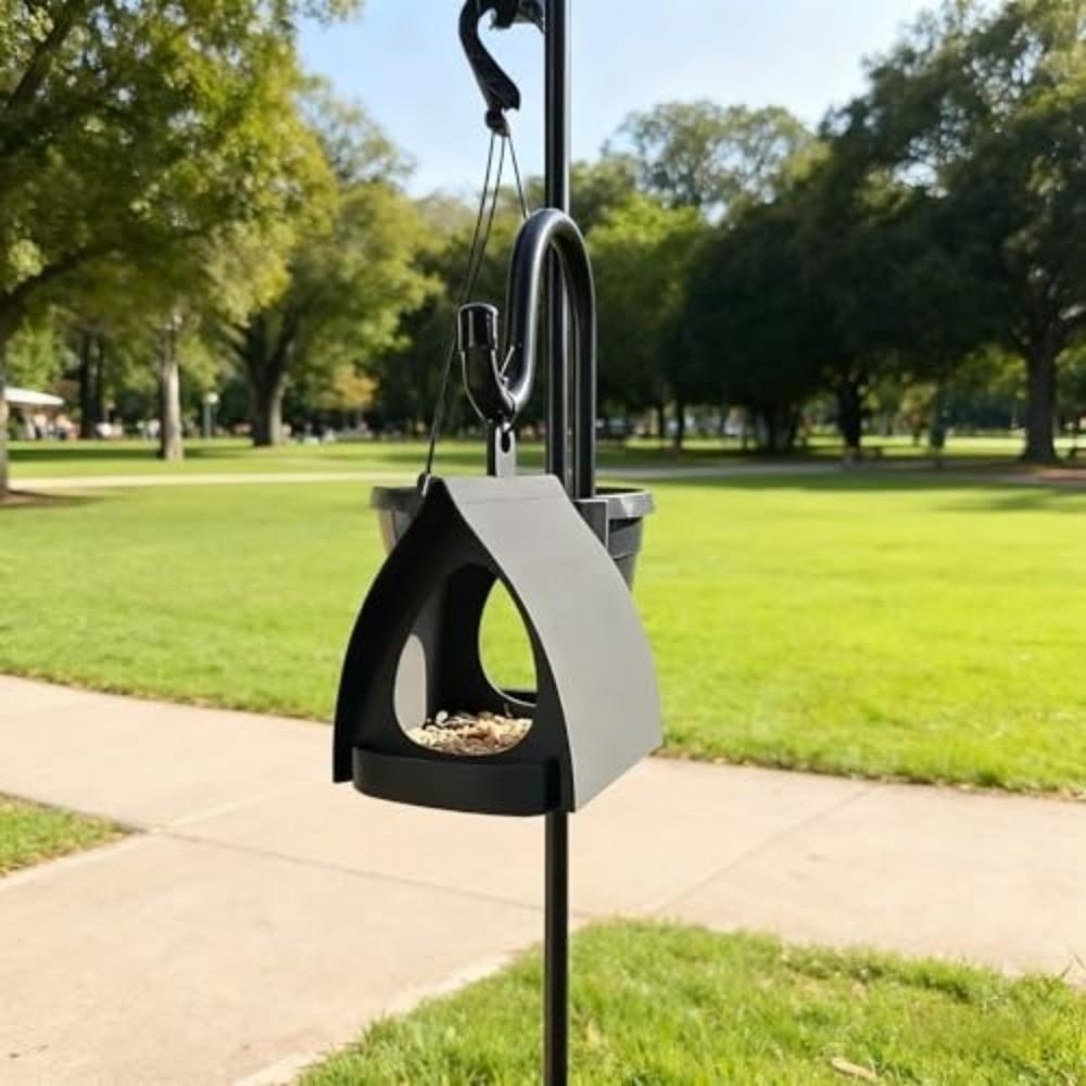 Plastic Bird Feeding Station Large Capacity Wildlife Habitat Versatile Hummingbird Feeder  Yard