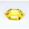 8-10 Ct Natural Yellow Sapphire Fancy Hexagon Fabulous Certified Loose Gemstone