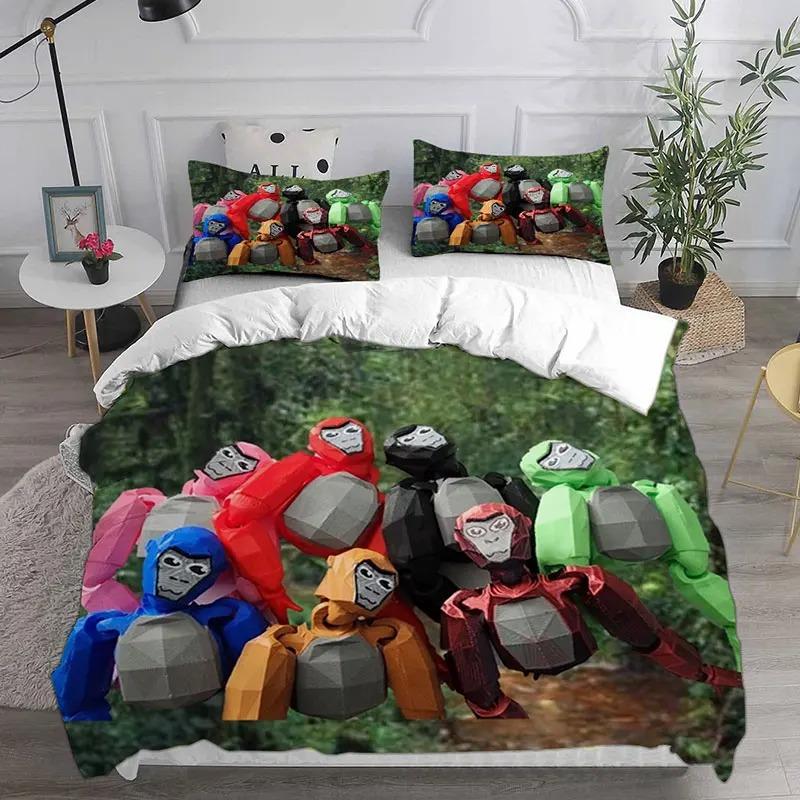 Gorilla Tag Bedding Sets Comforter Quilt Bed Cover Duvet Cover Pillow Case 2-3 Pieces Sets Kids Adult Size