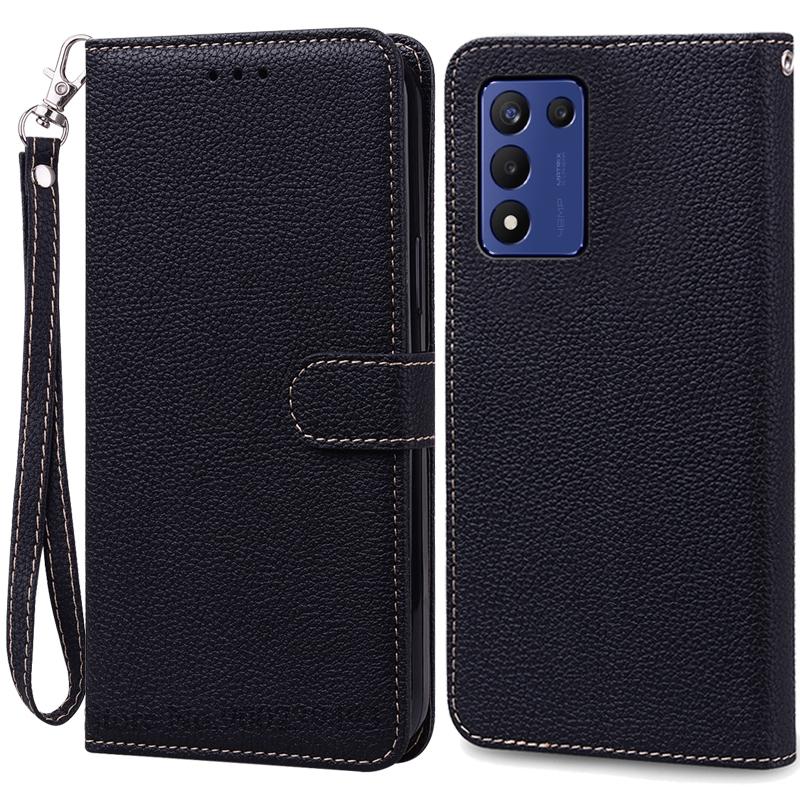 For Realme Q3S Case Flip Leather Wallet Cover For Realme Q3s Case Soft Silicone Book Wallet For Realme Q3s Cover Coque Fundas