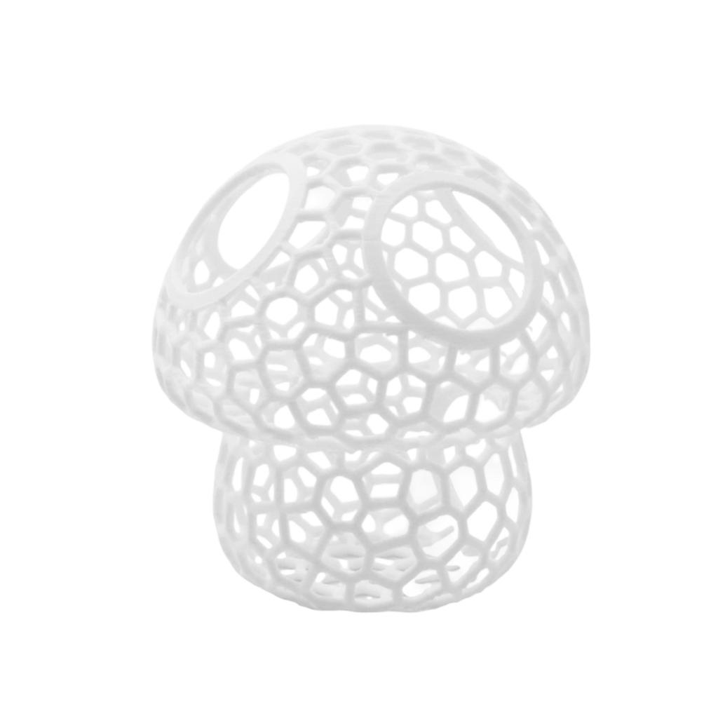 Aquarium Decoration Mushroom Shape Hollow Resin Ornament for Fish Tank Aquascaping and Underwater Landscape Design
