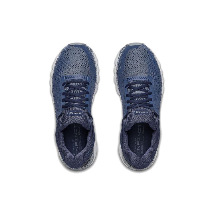 Under Armour Hovr Infinite 2 Comfortable Low-Top Running Shoes Men sneaker Silent-Blue 3022587-402