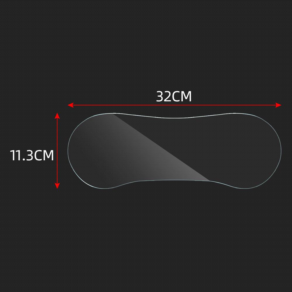 

Защитная пленка для приборной панели автомобиля для Jeep Compass 2017 2018 2019 2020, мембрана для экрана центральной панели, защита от царапин, аксессуары