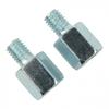 2 Pcs Mirror Adapter Accessories Clockwise Motorcycle Scooter