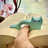 3D Printed Cat Thumb Book Page Holder, Cute Finger Bookmark for Reading, Novelty Page Keep for Book Lovers Gift