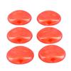 6Pcs Folk Guitar String Button Handle Knob Head Cap Tuner Tuning Peg Buttons Parts Red