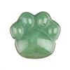 Faux Crystal Cat Paw Ornament Healing Natural Stone Kitten Paw Statue Carving Animal Claw Figurine Desktop Decoration Cat Lovers Gift