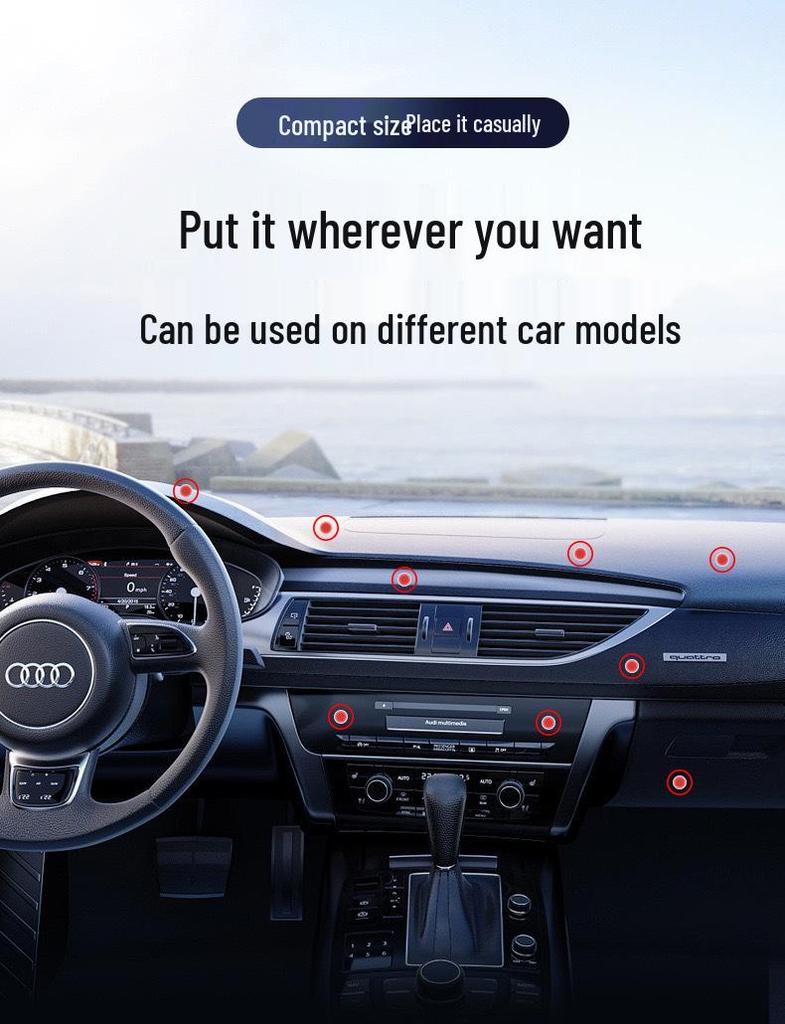 High-End Rotating MAGsafe Magnetic Car Phone Holder