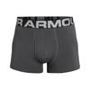 Under Armour UA Charged Casual Letter Waistband Boxer Briefs 3-Pack Men underwear Gray 1363616-010