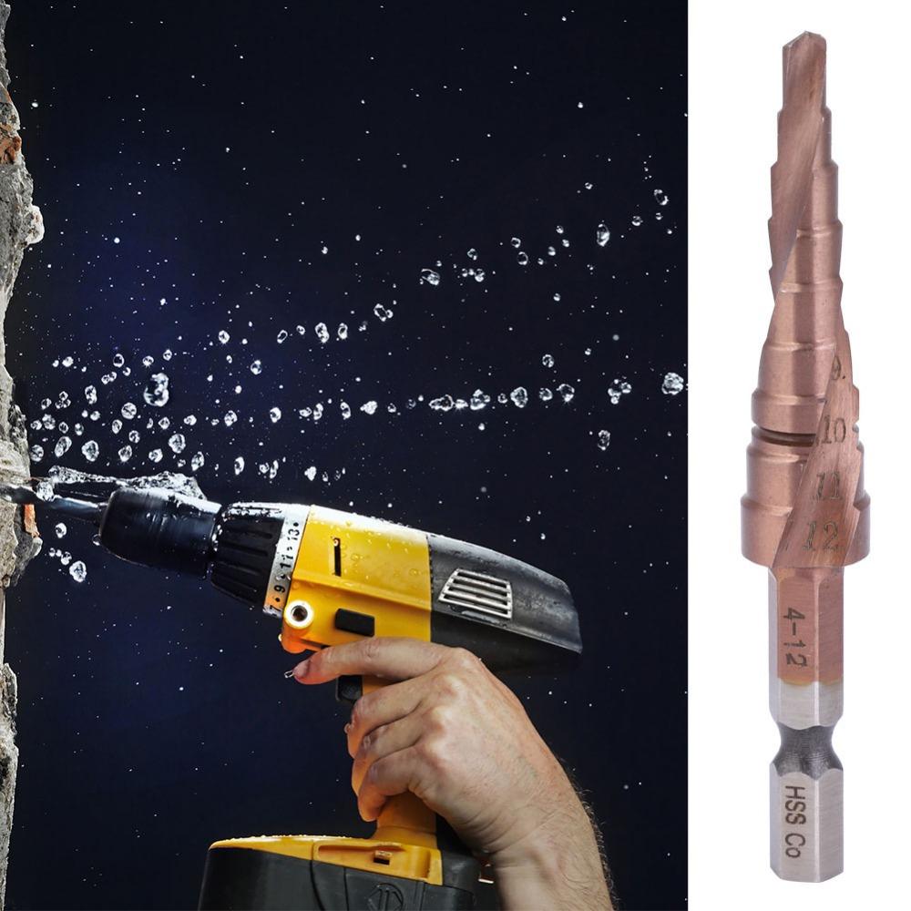 Multifunctional Step Drill Bit High Speed Steel Counterbore Hole Cutter Hole Opening Tool Wood