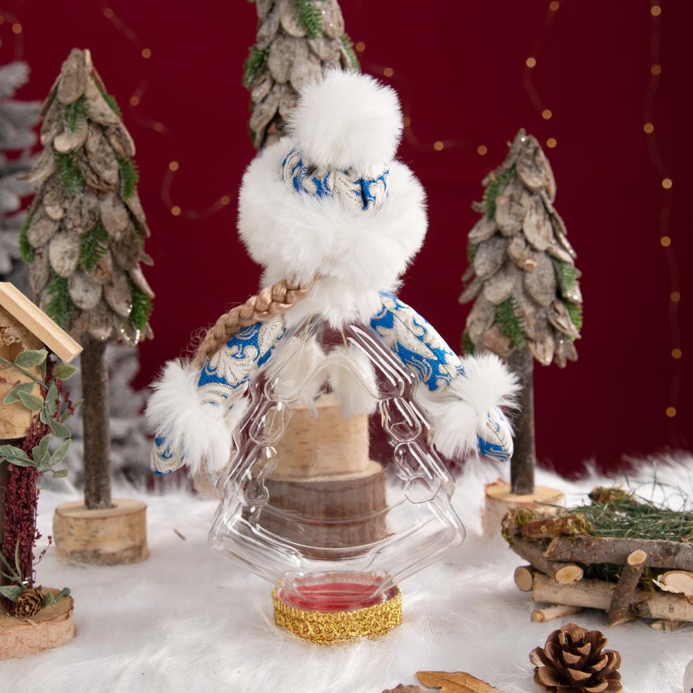 Christmas Kids Toys Xmas Home Table Decorations Candy Bag Candy Bucket Package Happy Halloween Ghost Festival Party Decor Gifts