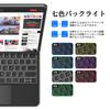 Magic Keyboard GOOJODOQ iPad Pro Inch Smart Keyboard iPad Pro Compatible with 2018 3rd 4th 5th Generation with Trackpad Case 7 Color Backlight