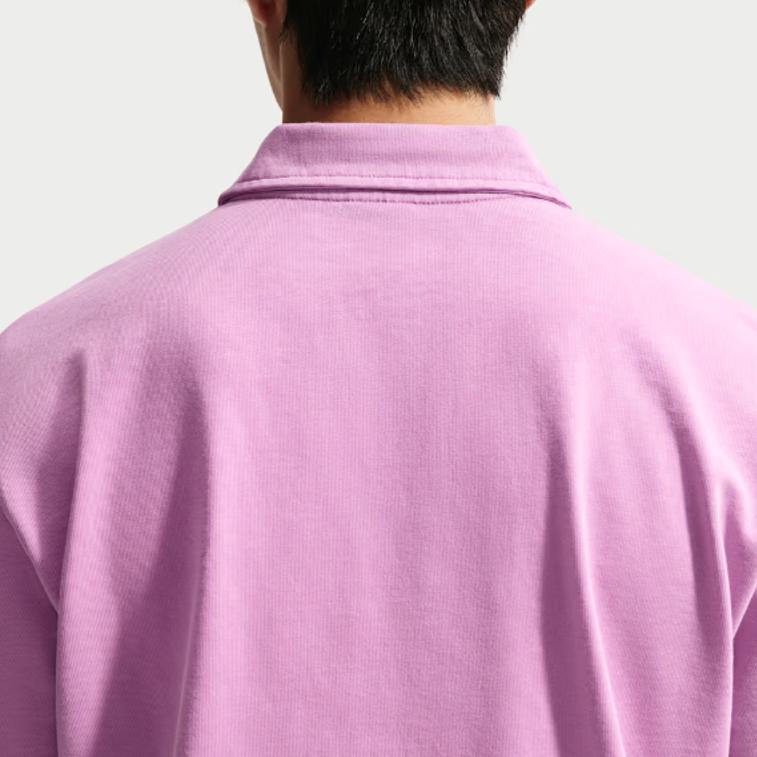 Nike Sportswear Club Loose Knit Short Sleeve Polo Shirt Men Tops IF0732-503