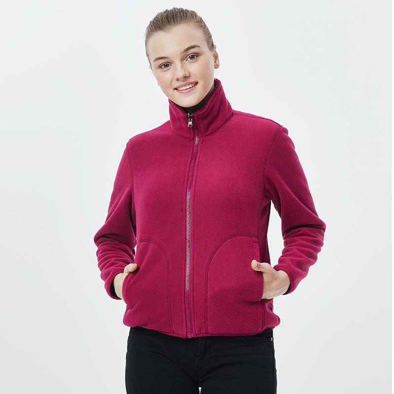 Новая флисовая куртка для отдыха на природе на осень и зиму для мужчин и женщин — фото 4