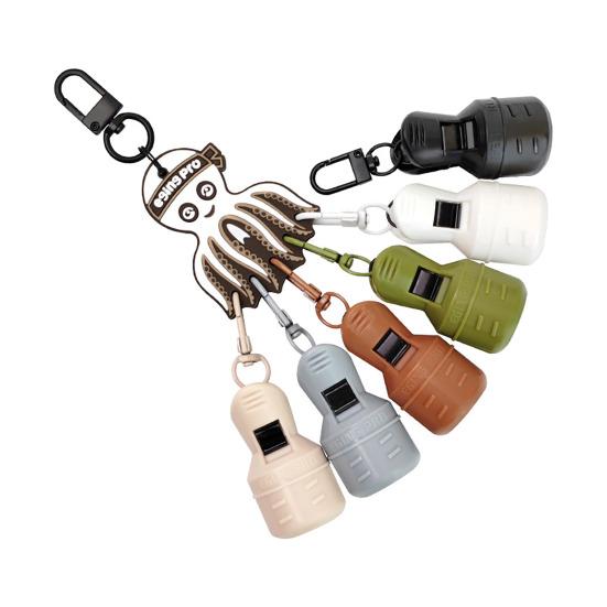 6Pcs/Set Fishing Squid Hook Cover Portable Squid Jig Hook Protector with Carabiner Fishing Jig Lure Protective Case Caps Bonnets Fishing Accessories