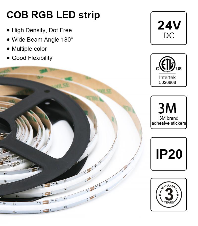 Rgb Led Strip Light 840led/m DC24V 12mm LED Flex Strip 50mm Dimmable CE ROHS 3 Years Warranty IP20 Stage Room Hotel Decoration