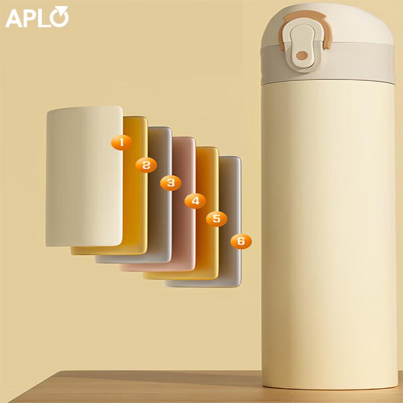 APLO 316 Stainless Steel Insulated Mug 500ml