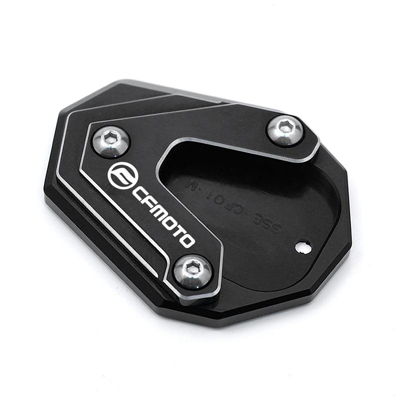 Motorcycle Kickstand Enlarger Foot Side Stand Extension Pad For CFMOTO 650MT 650 MT CF 650 TR-G 650TR-G Accessories
