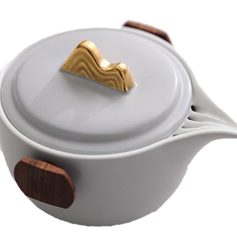 Lantai Portable Landscape Ceramic Tea Set