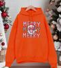Merry Christmas Santa Claus Printed Men Hoodies Fleece Autumn Hoody Casual Oversized Sportswear Pocket Comfortable Pullovers