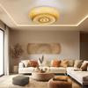 Bamboo Woven Rattan Ceiling Light Boho Hanging Pendant Lamp Flush Moun Light Fixture for Bedroom Living Room Dining Room Light