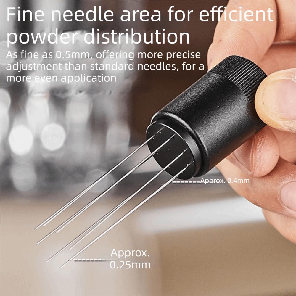 Magnetic Stand Coffee Stirrer Needle Stainless Steel Coffee Tamper Distributor Barista Use