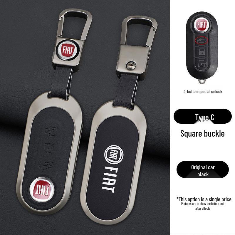 Fiat C-Type Car Key Case